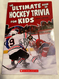 The Ultimate book of Hockey Trivia for kids