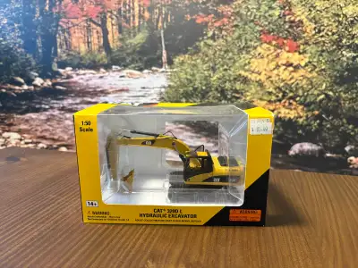 Norscot 1/50 Cat 320D L Hydraulic Excavator. Machinerie Miniature de Collection Diecast. $$ Achetons...