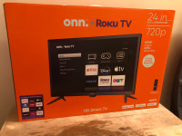 24-inch TV with Bluray Player, DVD’s