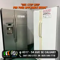 RECONDITIONED FRIDGE SALE OPEN 7 DAYS/WEEK@ 4317 - 54 Ave SE