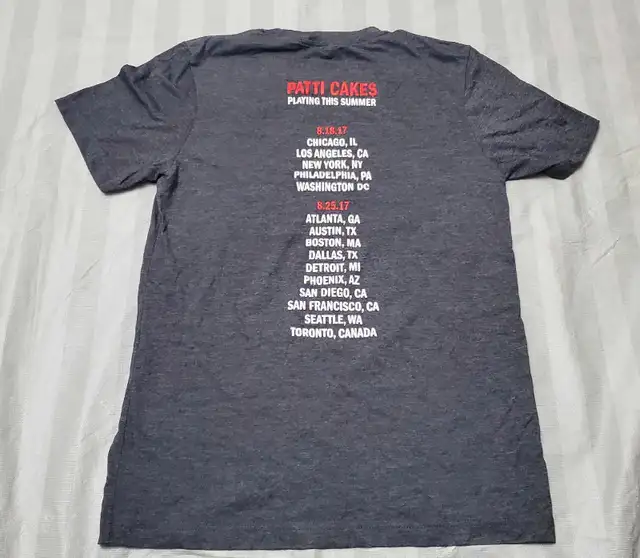 Patti Cake$ 2017 promo tour tshirt size Medium63436970315139122