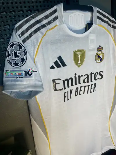 Real Madrid 2025/26 Home Jersey, View more