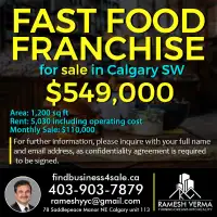 Barbeque Franchise for Sale in Calgary