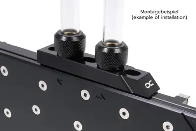 2x Alphacool GPU Terminal flat straight - Acetal, View more