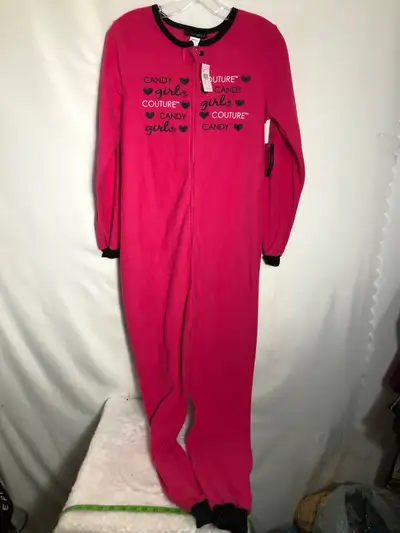 Girls Fleece Onesie Pyjama. Size 12 New with Tags. , View more