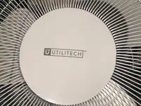 Utilitech Oscillating Wall Mount 18" fan with Remote -New