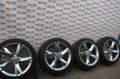 4 OEM Audi A5 rims 255/35/19 TOYO observe WINTER tires 90 % tread left good condition No bent off 20...