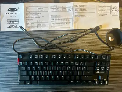 Like New MageGee MK‑Star Mechanical Keyboard – $25, View more