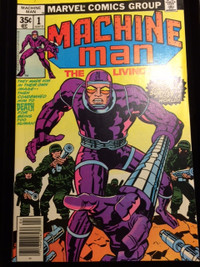 Machine Man #1 9.0+ Near Mint Marvel 1978 1st Issue "Unread!"