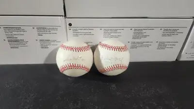 Whitey Ford And Paul Molitor Signed Baseballs, View more