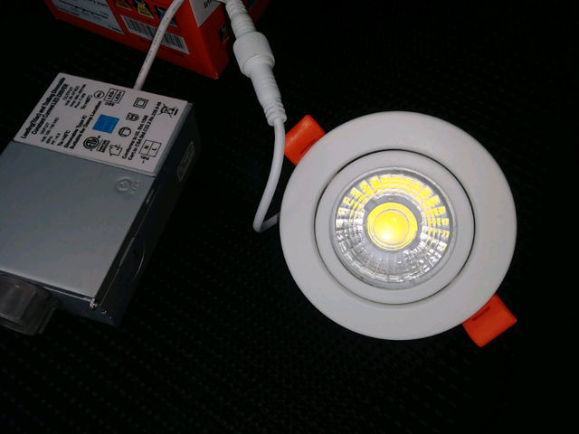 Votatec 3" Gimbal Down Light - Potlights set of 8 pcs in Indoor Lighting & Fans in Mississauga / Peel Region - Image 3
