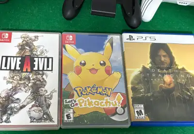 Switch/ps5 games, View more