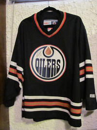 Vintage Edmonton Oilers Oil Drop Todd McFarlane Jersey Youth Small CCM