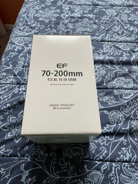 Canon 70-200 f2.8 lense