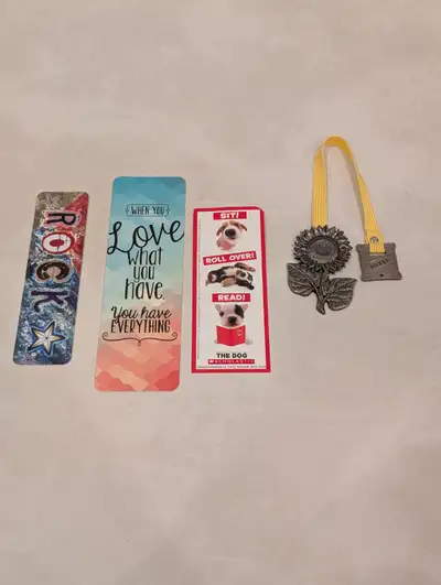 Bookmark Bundle: Rock, Love, Dog, Sunflower, View more