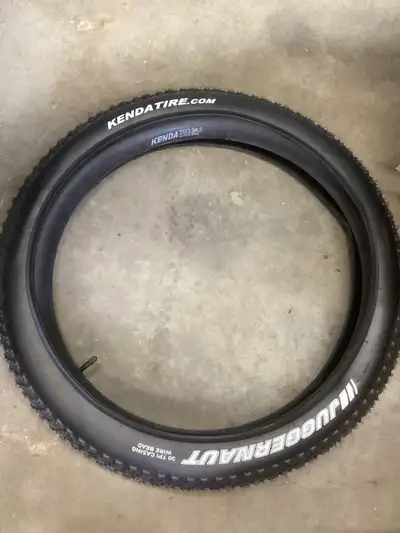 Fat bike / ebike tire with tube, Kenda Juggernaut 26 x 4, View more