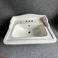 Celite White Porcelain Farmhouse Style Kitchen Bathroom Sink