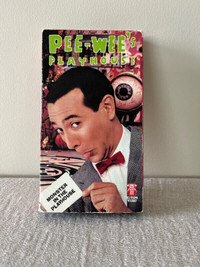 VHS VINTAGE PEE-WEE'S PLAYHOUSE -MONSTER IN THE HOUSE-VIEWED