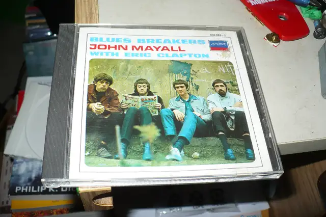 JOHN MAYALL ERIC CLAPTON- Blues Breakers CD