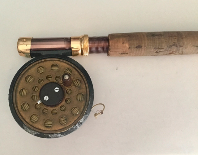 Vintage Five-Piece Fly Rod Outfits, Reel, 2 Lures boxes, Fishing in Fishing, Camping & Outdoors in Ottawa - Image 2