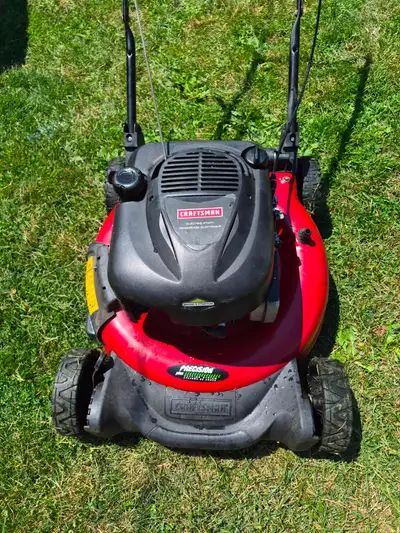 Craftsman push lawnmower, View more