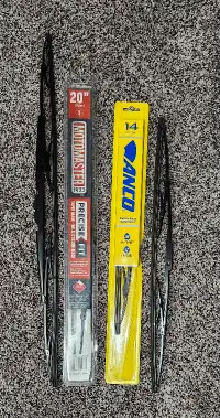 4 assorted NEW Windshield wipers