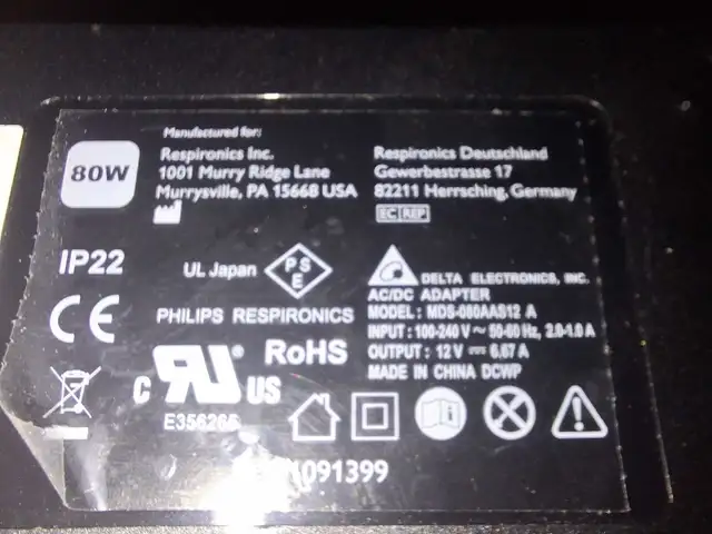 Philips Respironics 80W Charger in Cables & Connectors in Cambridge - Image 4