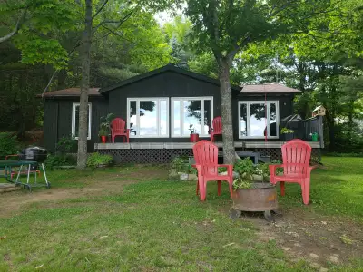 summer lake front cottage Haliburton, View more
