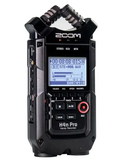 Zoom H4N Pro Recorder, View more