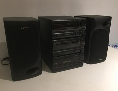 SONY HI-FI BIG SHELF STEREO MUSIC SYSTEM, View more