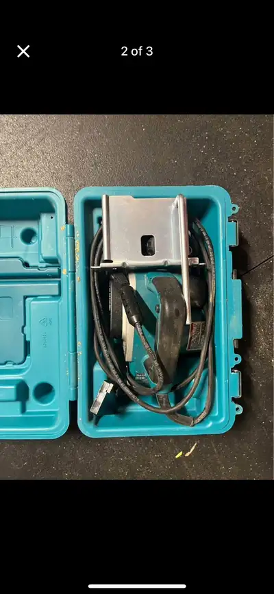 makita 3-1/4” planer, View more