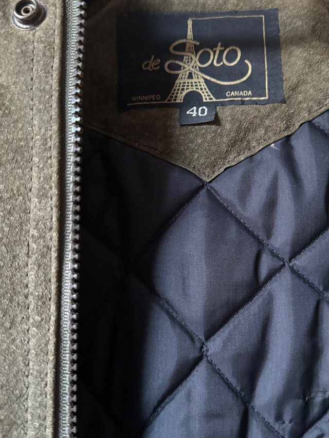Men's Suede Jacket  40 in Men's in Dartmouth - Image 3