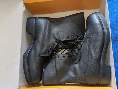 Army boots Leather (Black) 8.5 US, View more