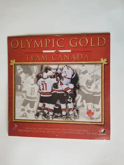 2002 Canada gold medal calendar, View more