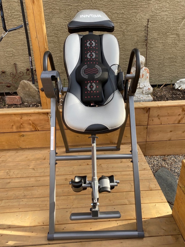 Inversion Table Heat and Massage Exercise Equipment Calgary Kijiji