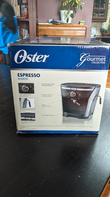 Oster Espresso Machine - NEW in Box, Never Used in Coffee Makers in Edmonton - Image 3