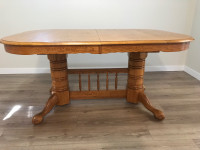 Dining table set (soild oak)