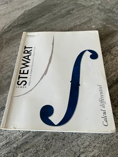 Livre calcul différentiel james stewart jamais écrit dedans, View more