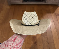 American Hat Company straw cowboy hat 