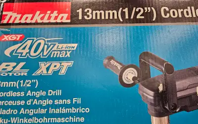 Makita Right Anlge Drill, Impact driver and Backpack sprayer, View more