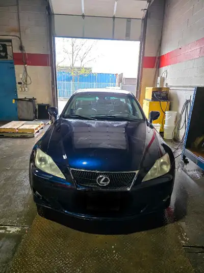 Selling a used 2006 Lexus IS350, a sleek sedan known for its performance and reliability. The car ha...
