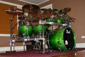 I have a set of pearl master works drums. Pearl rack and cymbals. A fender squire electric guitar an...