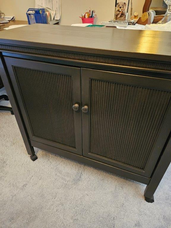 Dark Brown TV Cabinet in TV Tables & Entertainment Units in Strathcona County