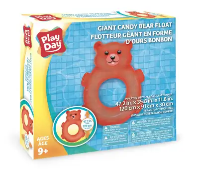 Giant Candy Bear Pool Floatie, View more
