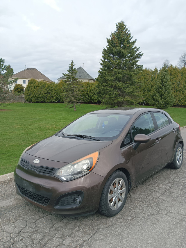 2013 Kia Rio - Works great - with WINTER and SUMMER tires in Cars & Trucks in Oshawa / Durham Region