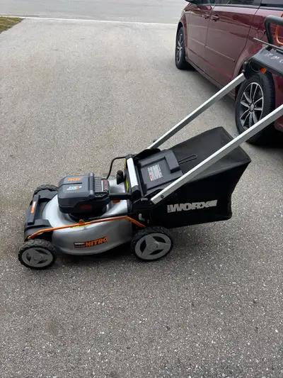 worx mower, View more