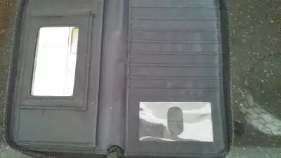 Black ladies wallet, View more