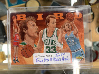 Larry Bird Heroes NBA Celtics Card Showcase 267