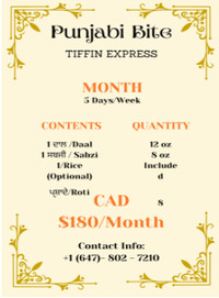 PUNJABI BITE - Tiffin Express Service