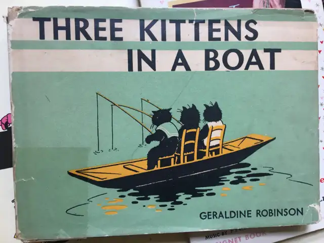 Three Kittens In A Boat book  20s Frederick Warne company in Arts & Collectibles in St. Catharines - Image 2